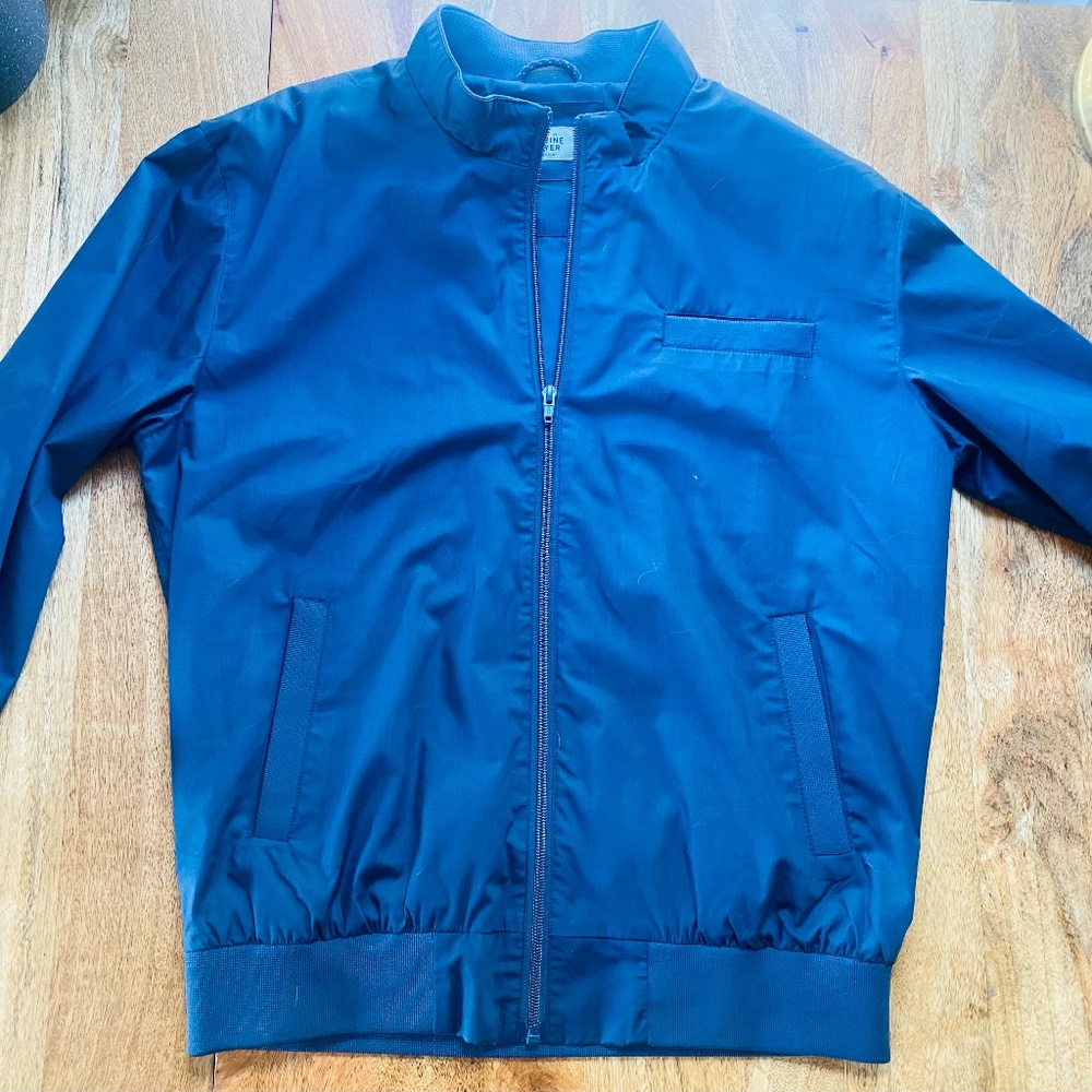 MINT Marine Layer Bomber Jacket, Wes WIndbreaker (Med)
